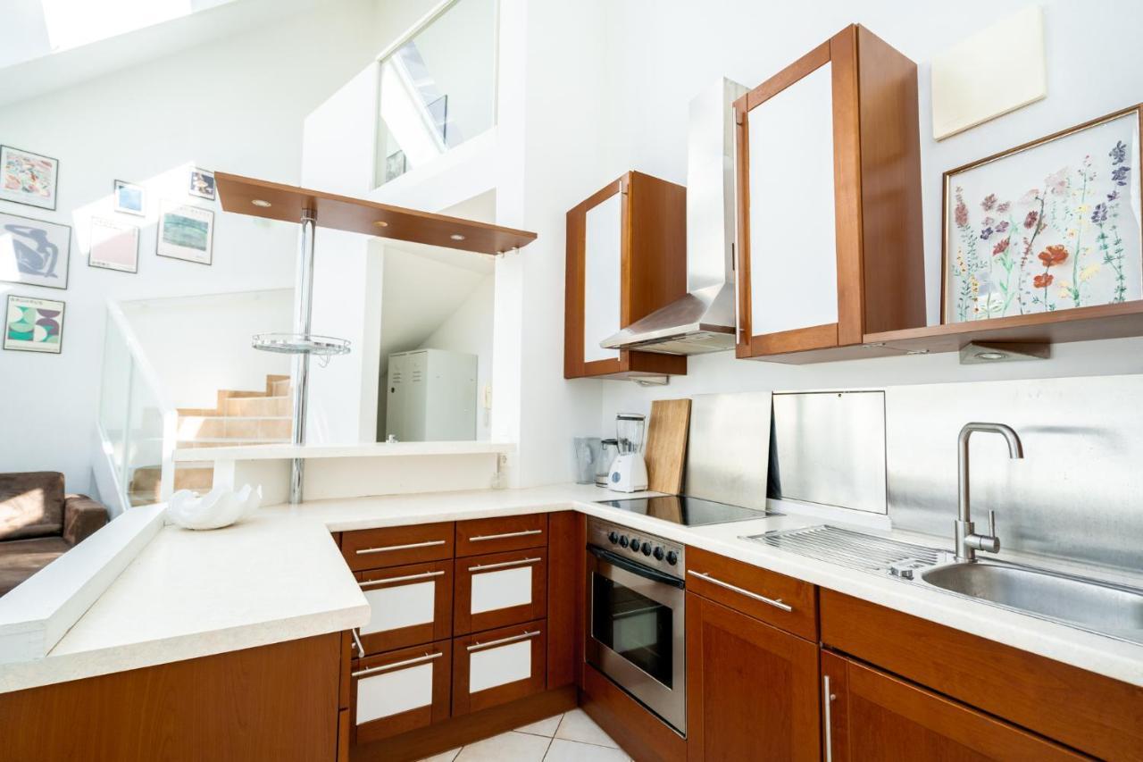 Unique Maisonette Apartment Gasometer 12Th Floor Wien Ngoại thất bức ảnh